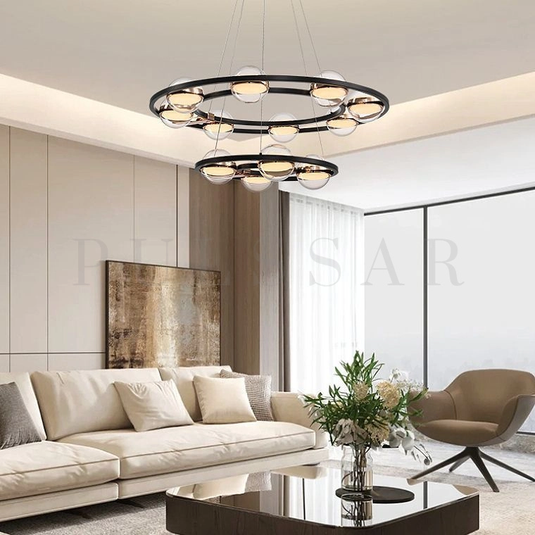 Кольцевая люстра SATURNA CH