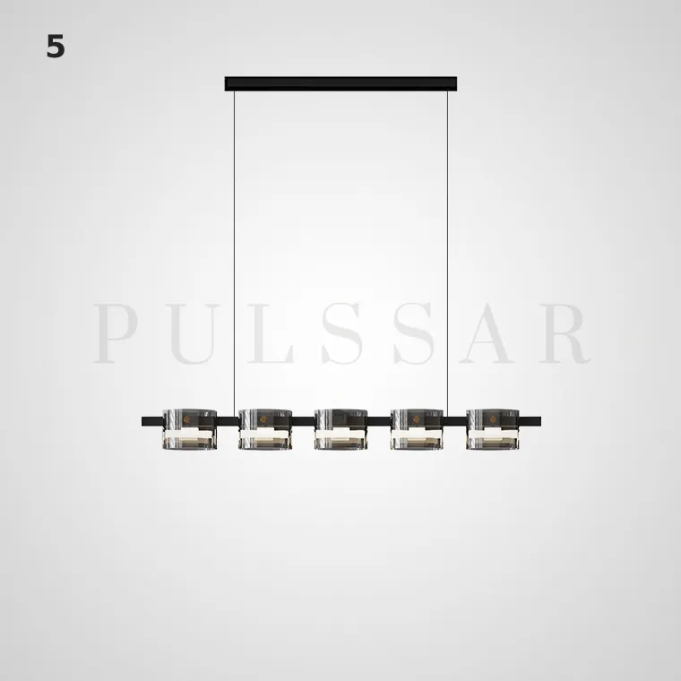 Реечная люстра NICOLETTA B LONG