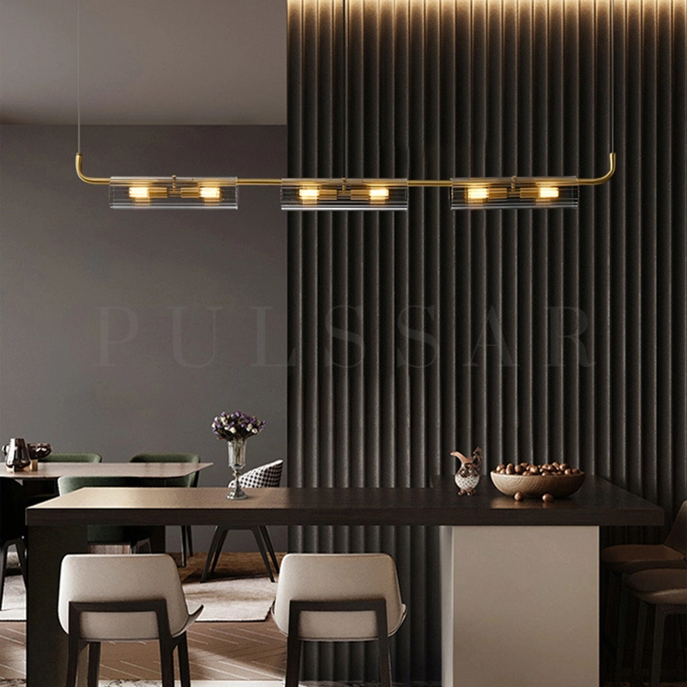 Реечная люстра LUCINA LONG