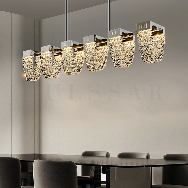 Реечная люстра ALVARIN L