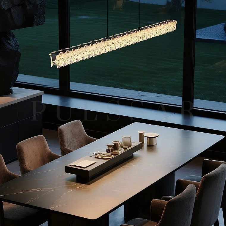 Реечная люстра KINGSTON LONG