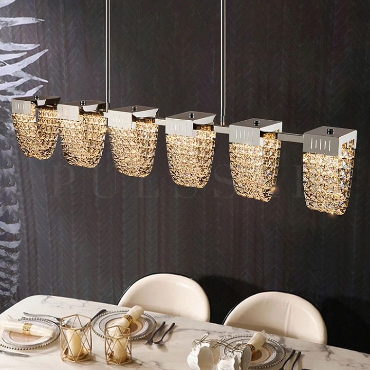 Реечная люстра ALVARIN L