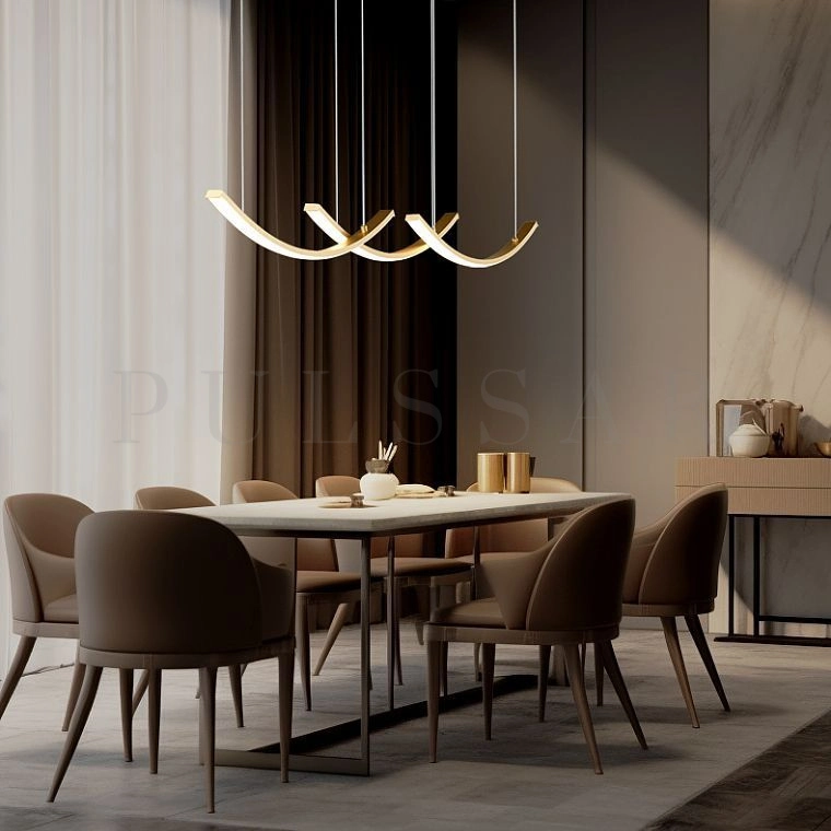 Реечная люстра SINTEX LONG