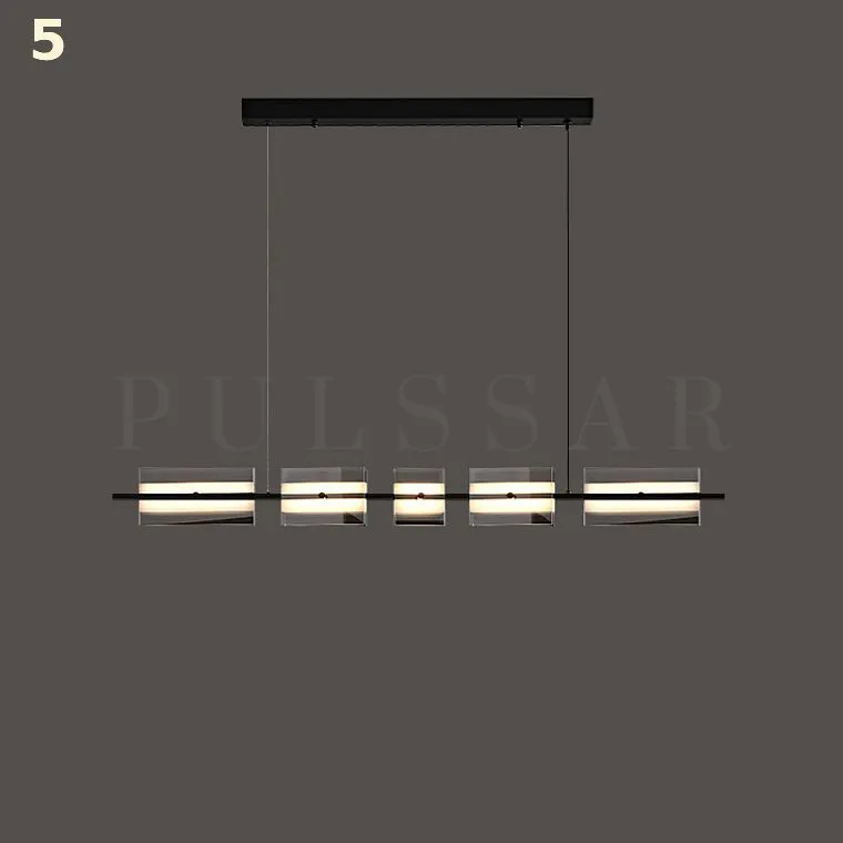 Реечная люстра BRIAND LONG