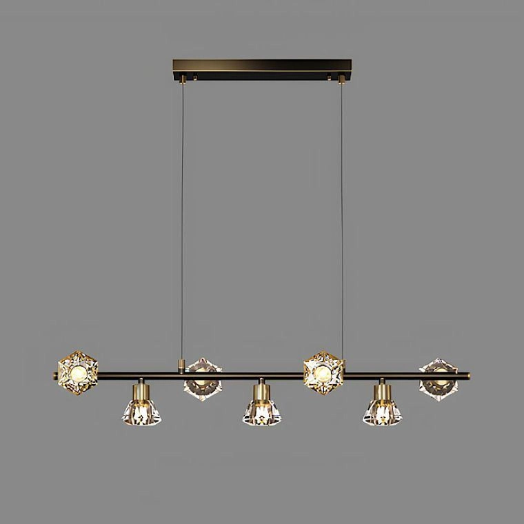 Реечная люстра KENDRA