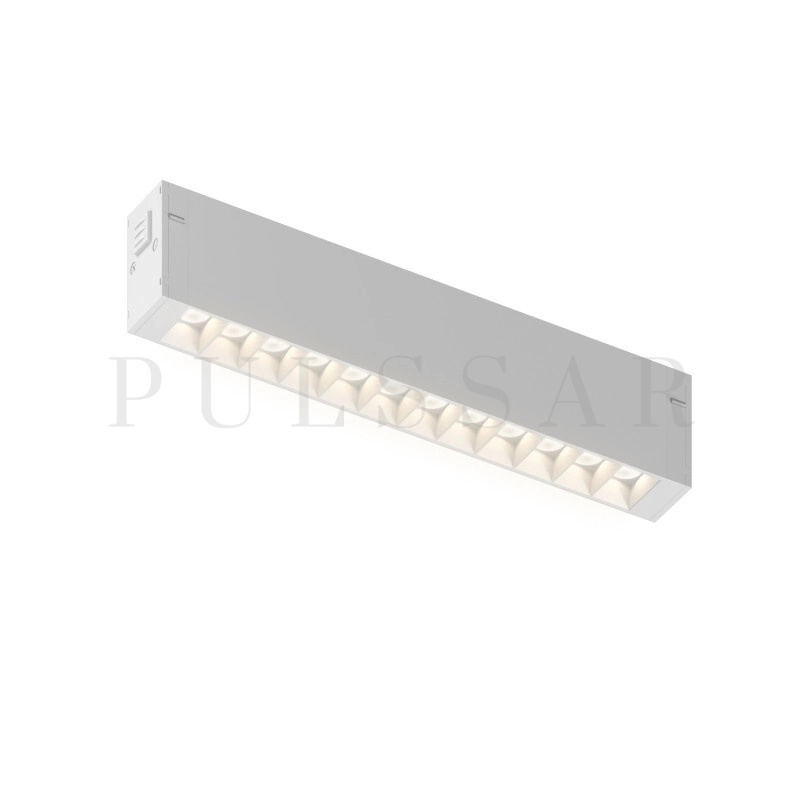 Трековый линейный светильник SIMPLE GRILL DK8101-WH