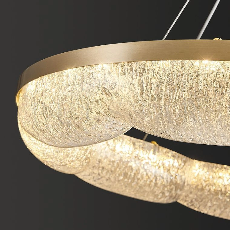 Кольцевая люстра NELIUS WAVY