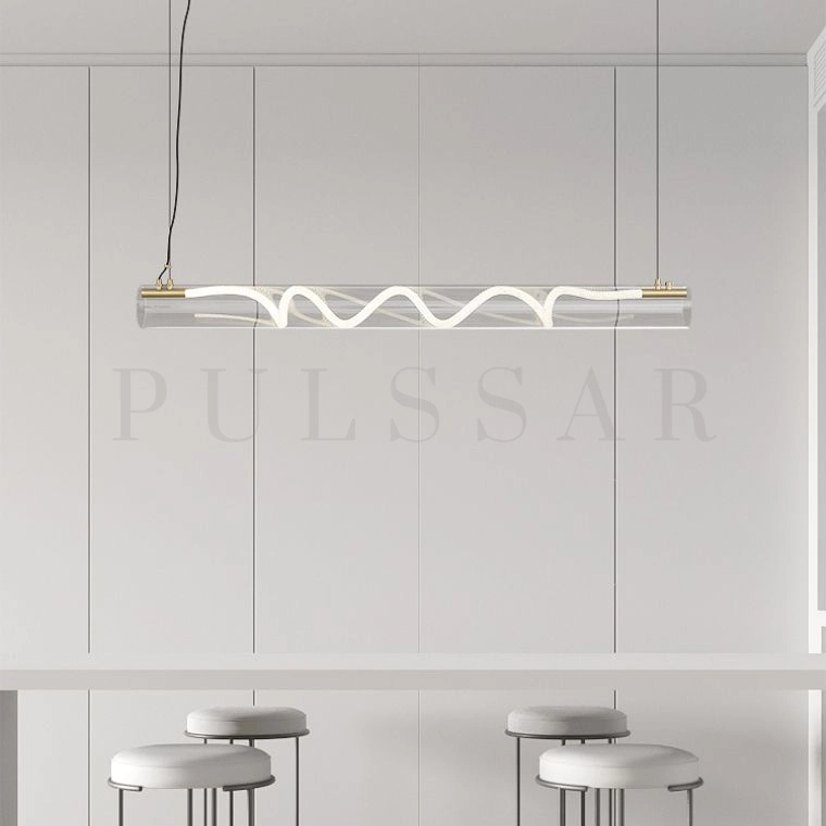 Реечная люстра GLORIFY OPTIC SPIRAL