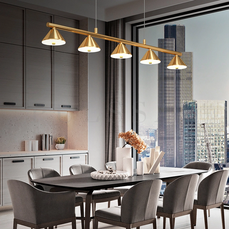 Реечная люстра GENRE LONG