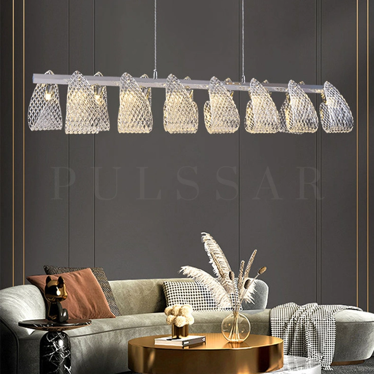 Реечная люстра MIRABELLE LONG