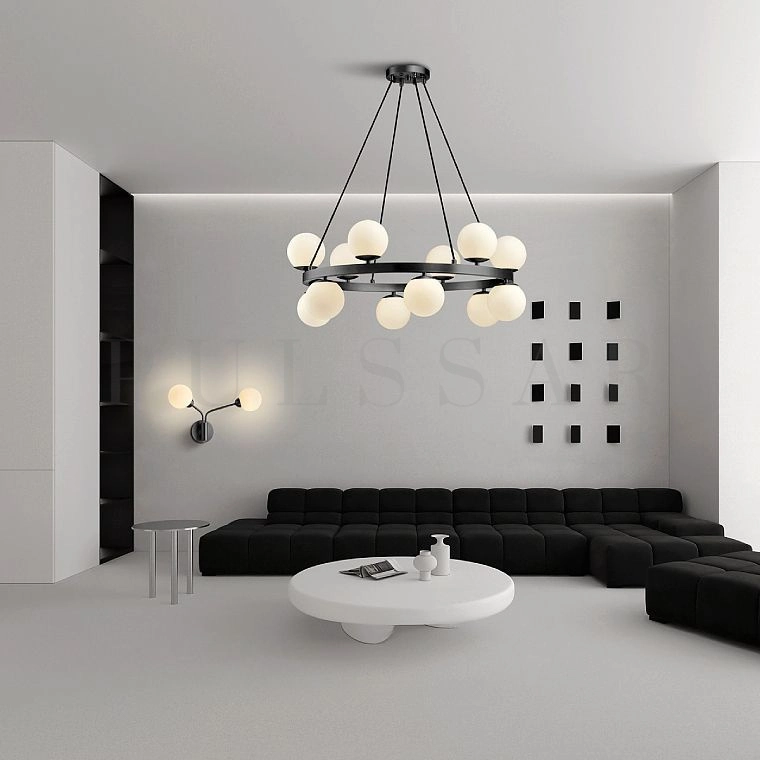 Кольцевая люстра SANNE BLACK