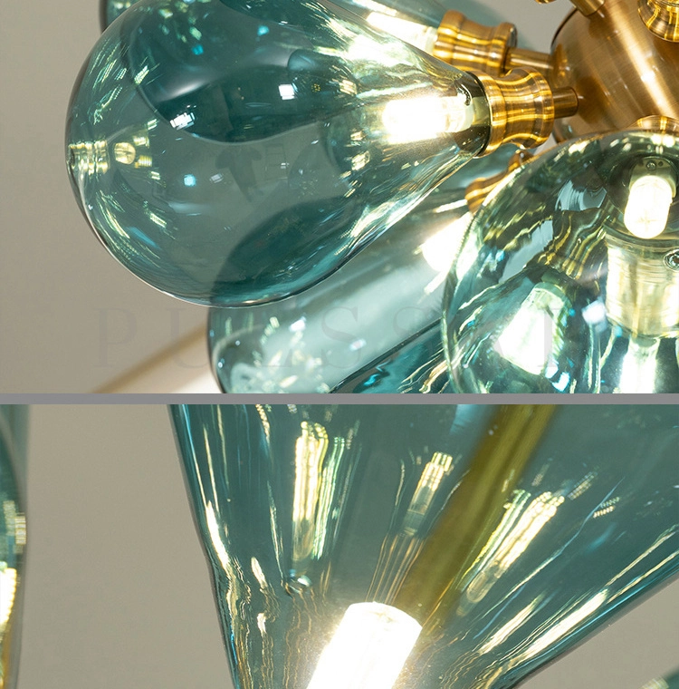 Подвесная люстра GRAPE BLUE