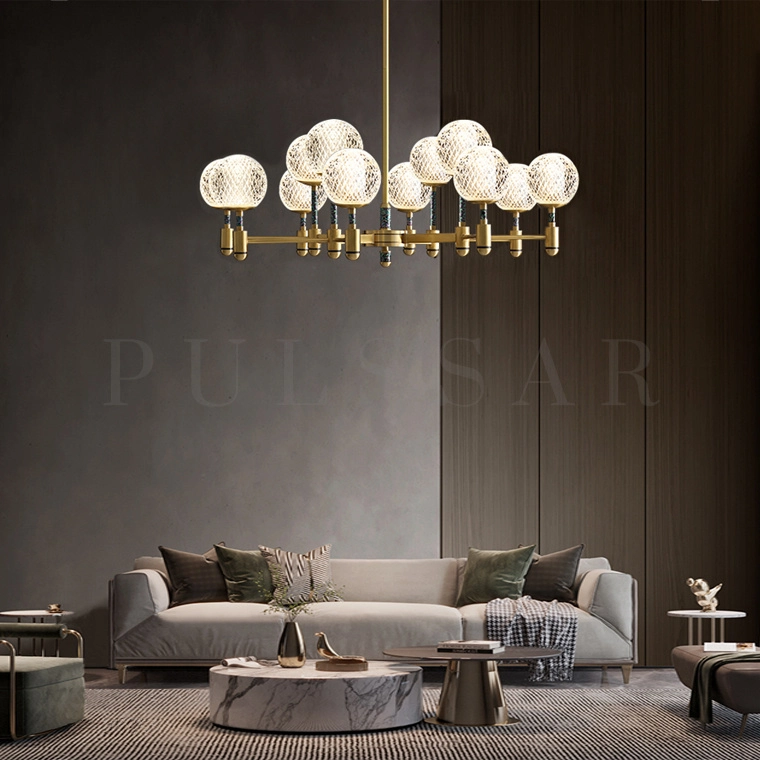 Подвесная люстра LUARA CH D