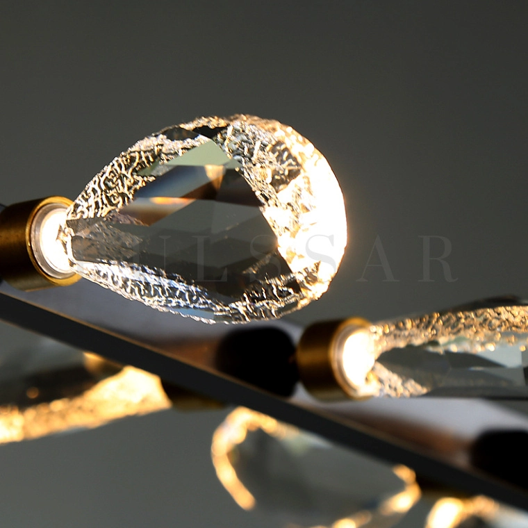 Реечная люстра GLORIOLE LINE