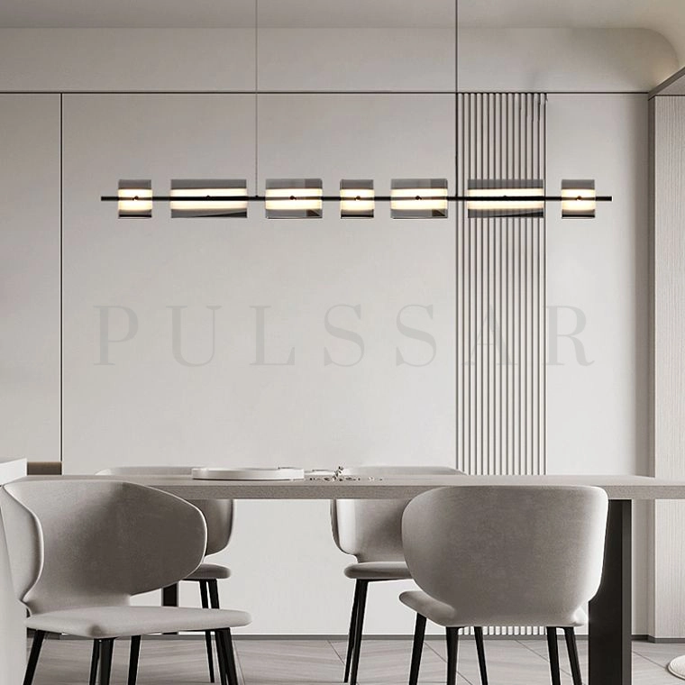 Реечная люстра BRIAND LONG