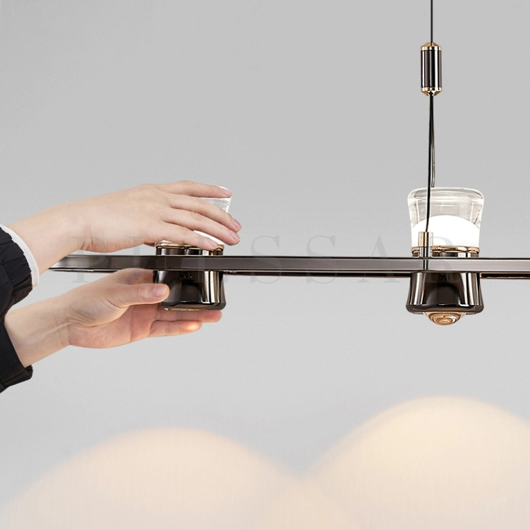 Реечная люстра MEDVIN LONG