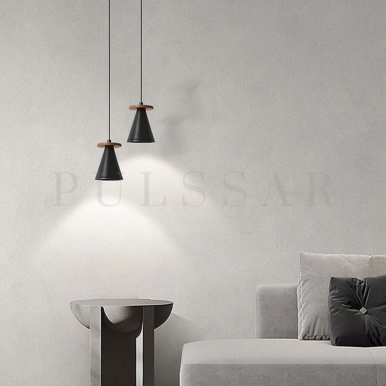 Подвесной светильник PIET CONE WOOD