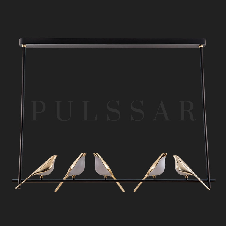 Реечная люстра NOMI L