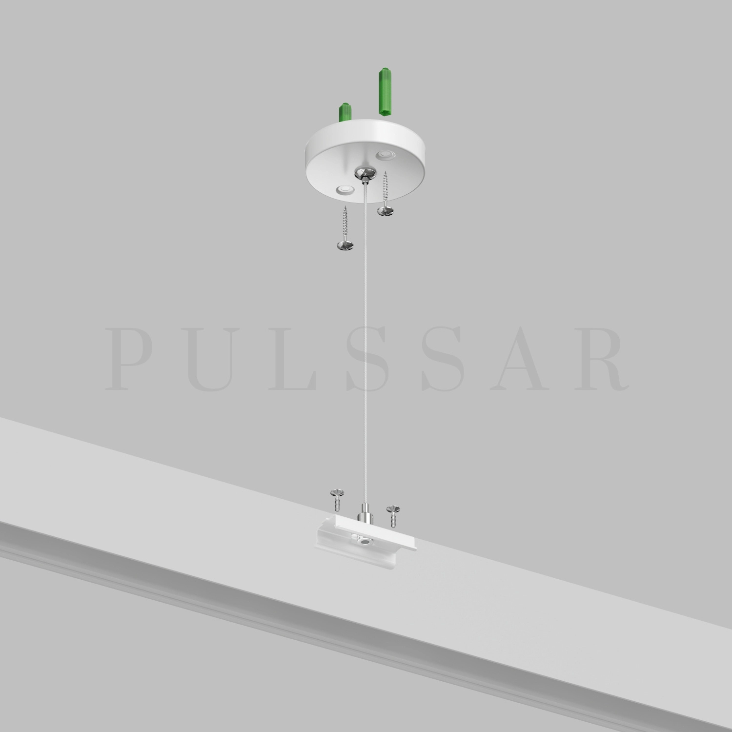 Подвесное крепление для шинопровода Denkirs TR2106-WH