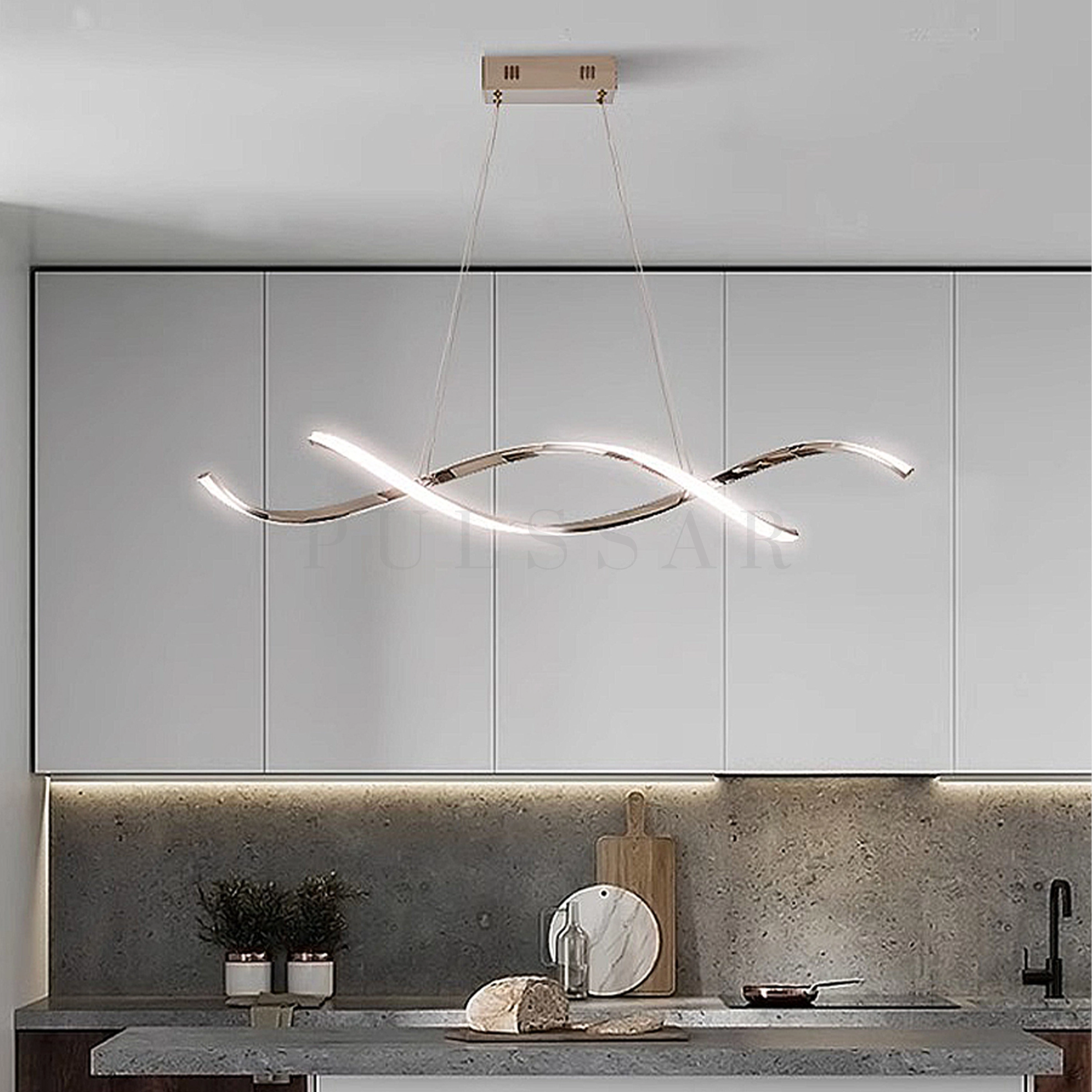 Реечная люстра ELISEUS C