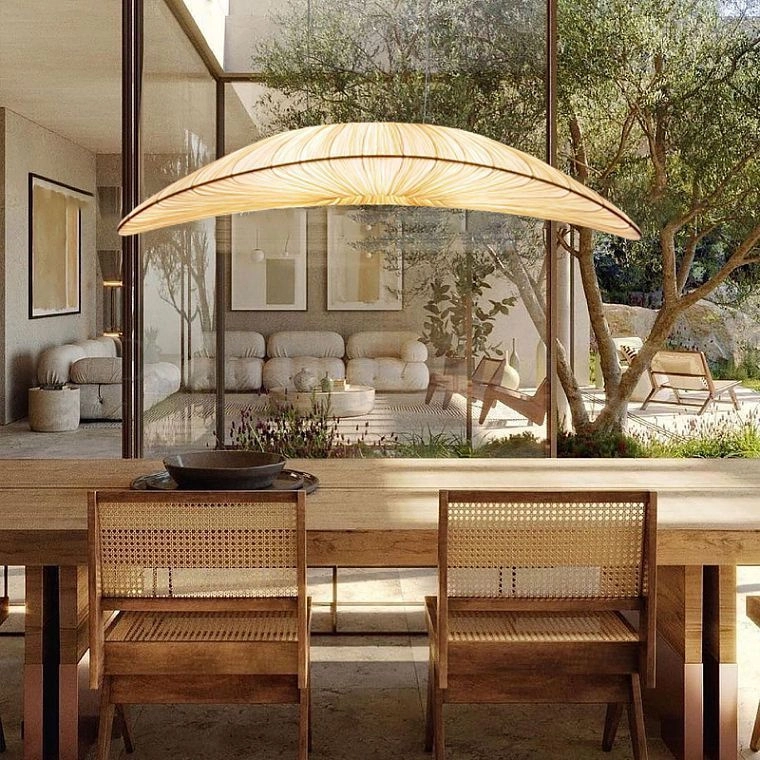 Реечная люстра BOAT