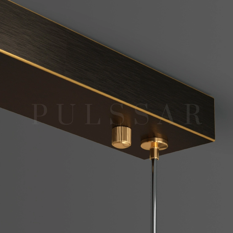 Реечная люстра GENRE LONG