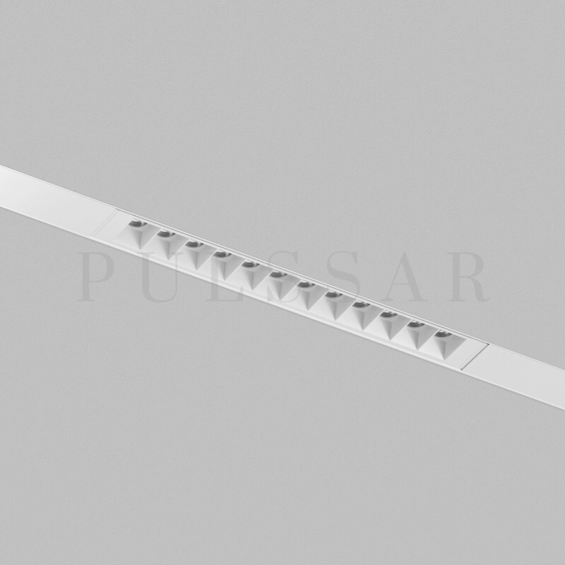 Трековый линейный светильник SIMPLE GRILL DK8201-WH