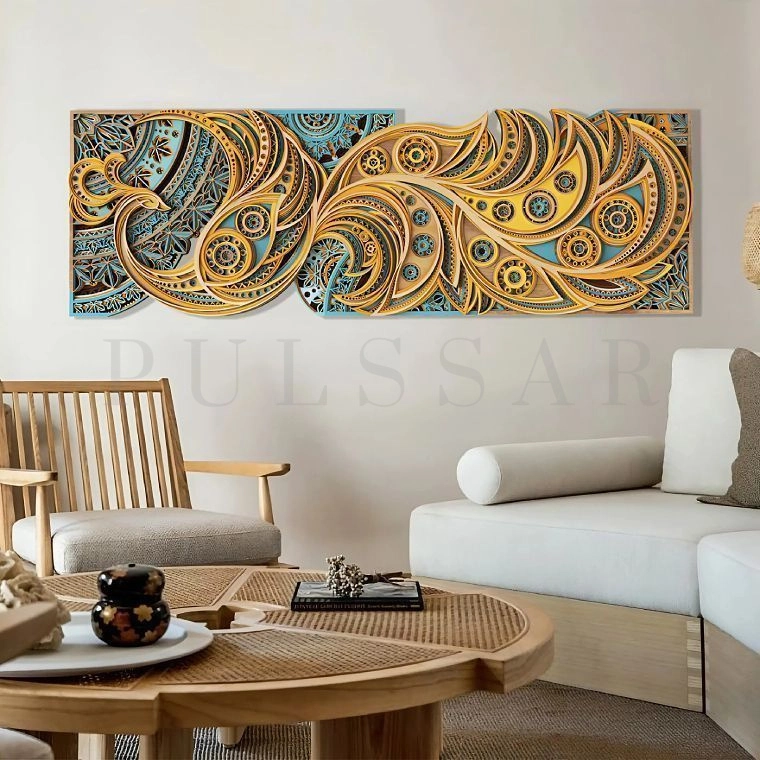 Дизайнерский настенный декор ECO-104