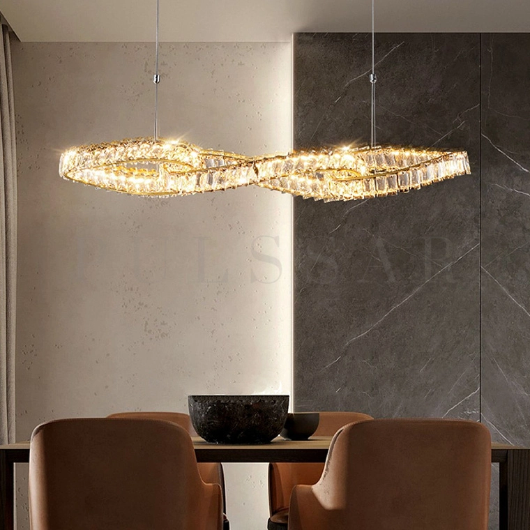 Реечная люстра BERTOLDA D LONG