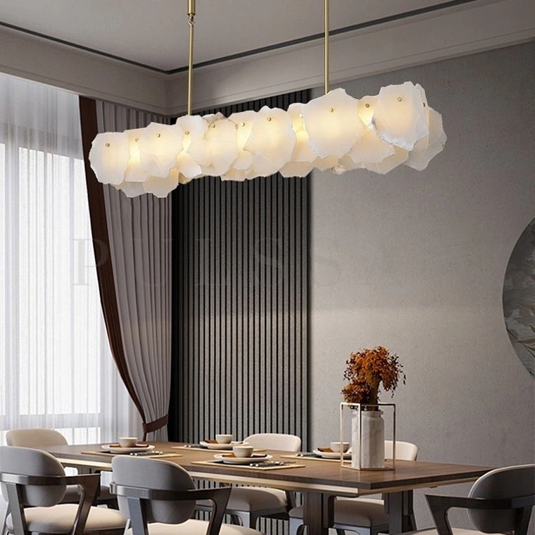 Реечная люстра MARBLE R LONG