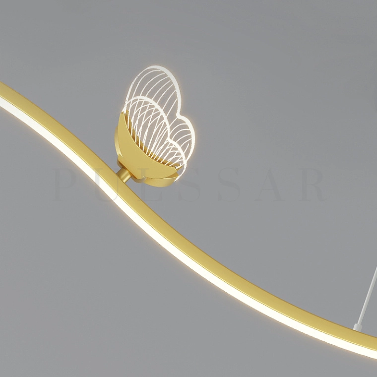 Реечная люстра BABETTA WAVE