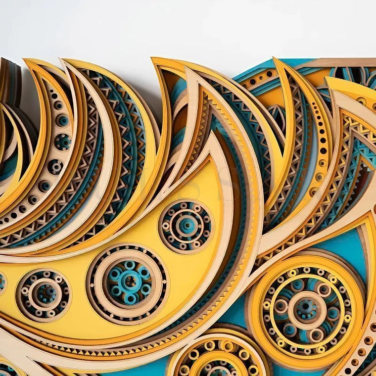 Дизайнерский настенный декор ECO-104