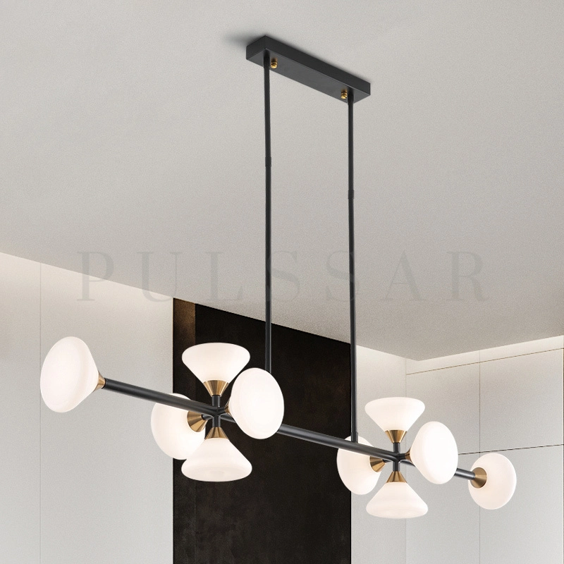 Реечная люстра TOWN