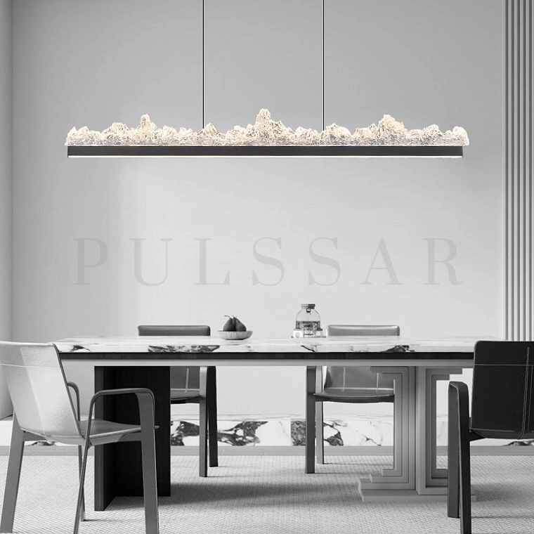 Реечная люстра AQUILEGIA LONG