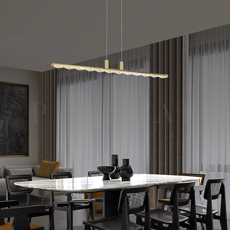 Реечная люстра CARIA LONG