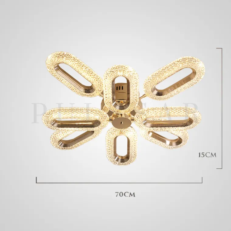 Потолочная люстра KEZIA CH B