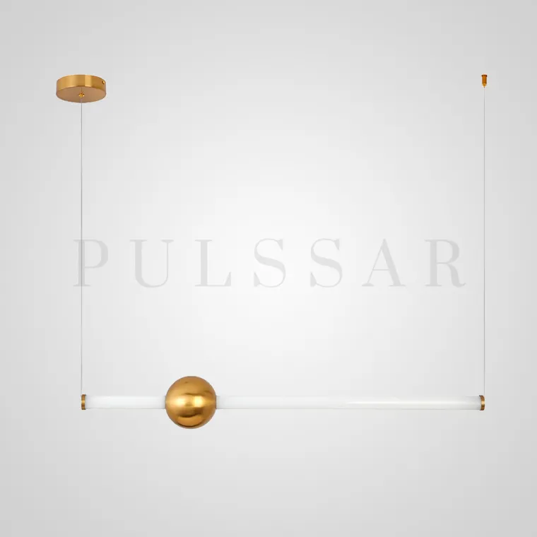 Реечная люстра BRANT LONG