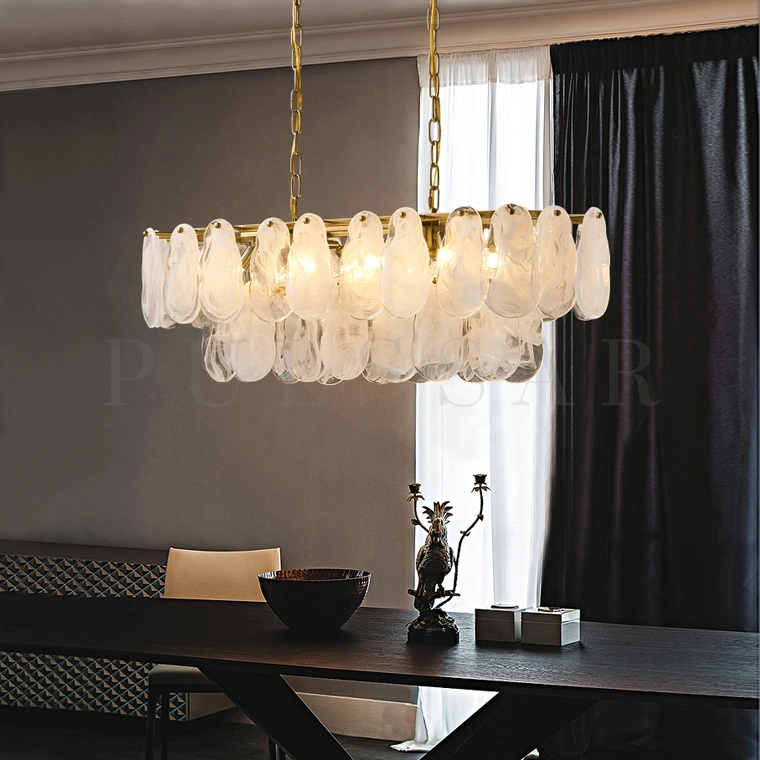 Реечная люстра JULIS LONG