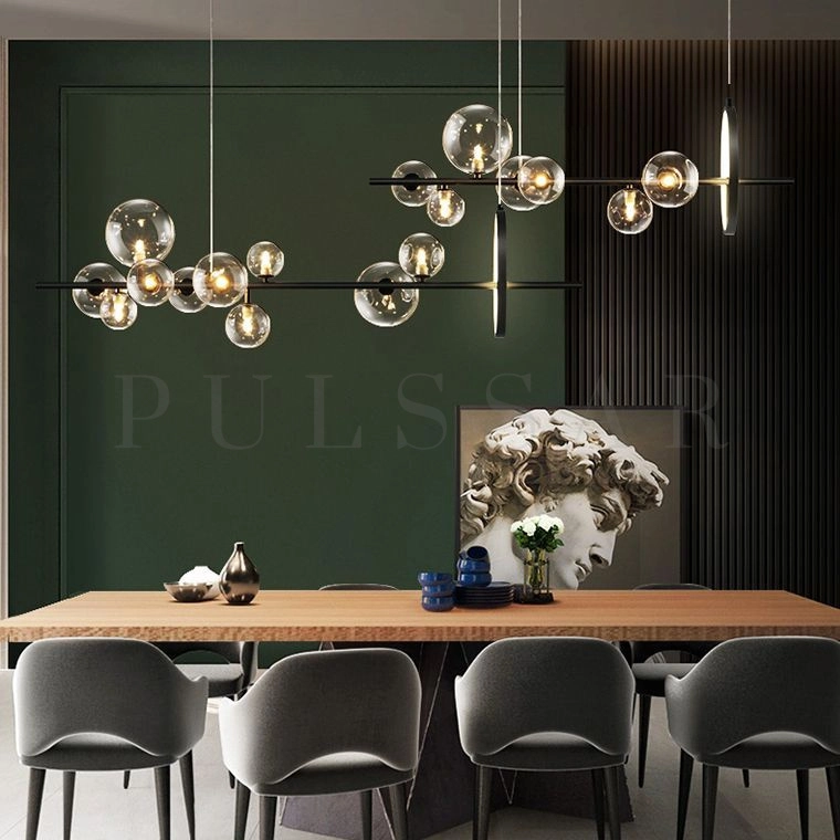 Реечная люстра IONA L