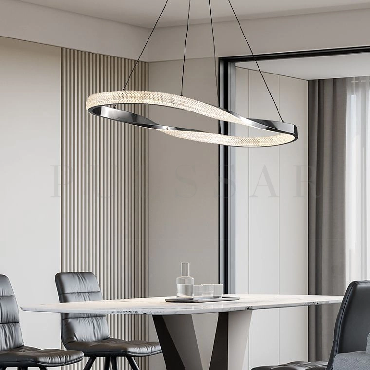 Реечная люстра OBERTON LONG