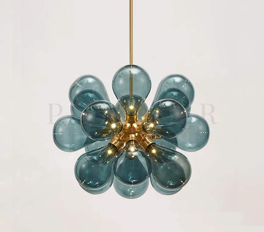Подвесная люстра GRAPE BLUE