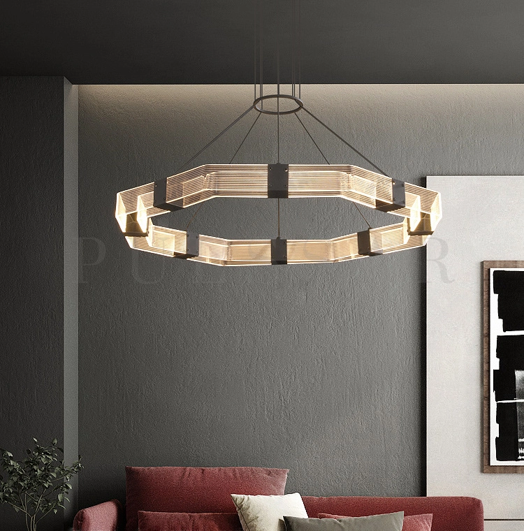 Кольцевая люстра SENSE POLYGON