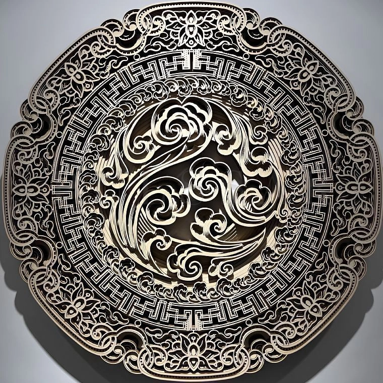 Дизайнерский настенный декор ECO-103