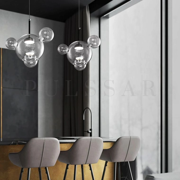 Подвесной светильник BUBBLE B BLACK LUX