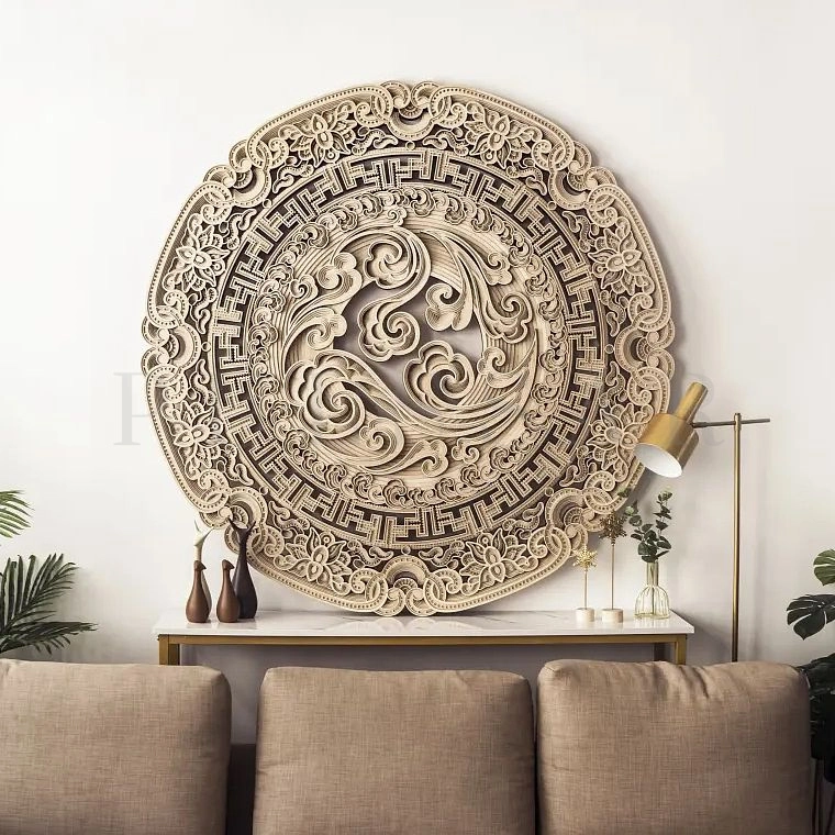 Дизайнерский настенный декор ECO-103