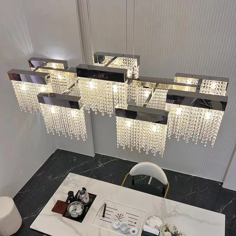 Реечная люстра RUSSEL