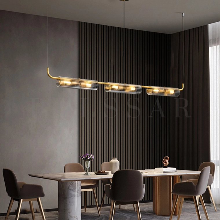 Реечная люстра LUCINA LONG