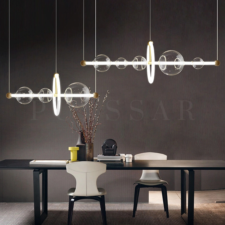 Реечная люстра SESSA