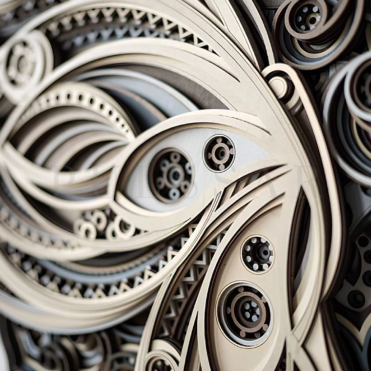 Дизайнерский настенный декор ECO-102