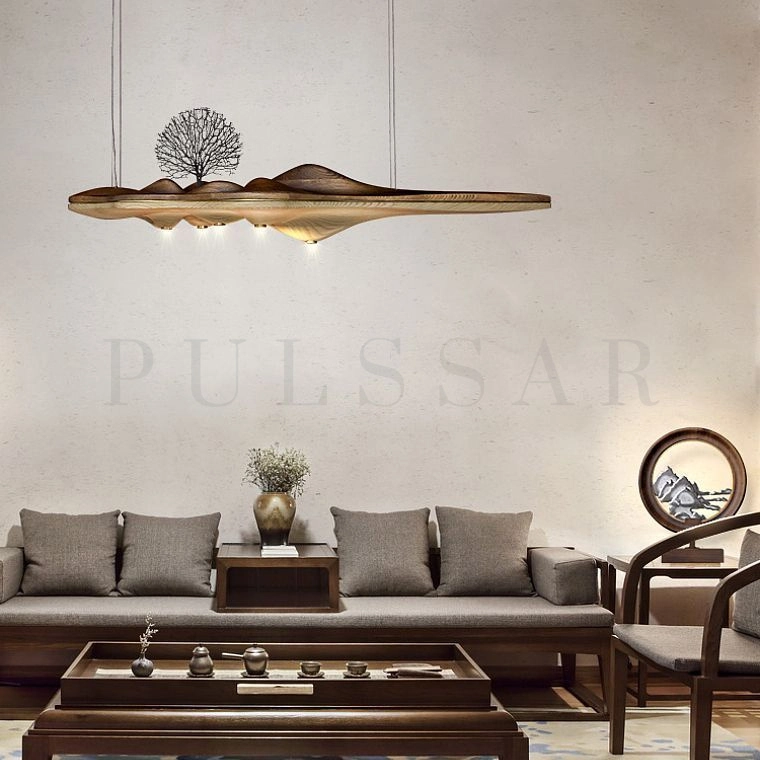 Реечная люстра HILLS